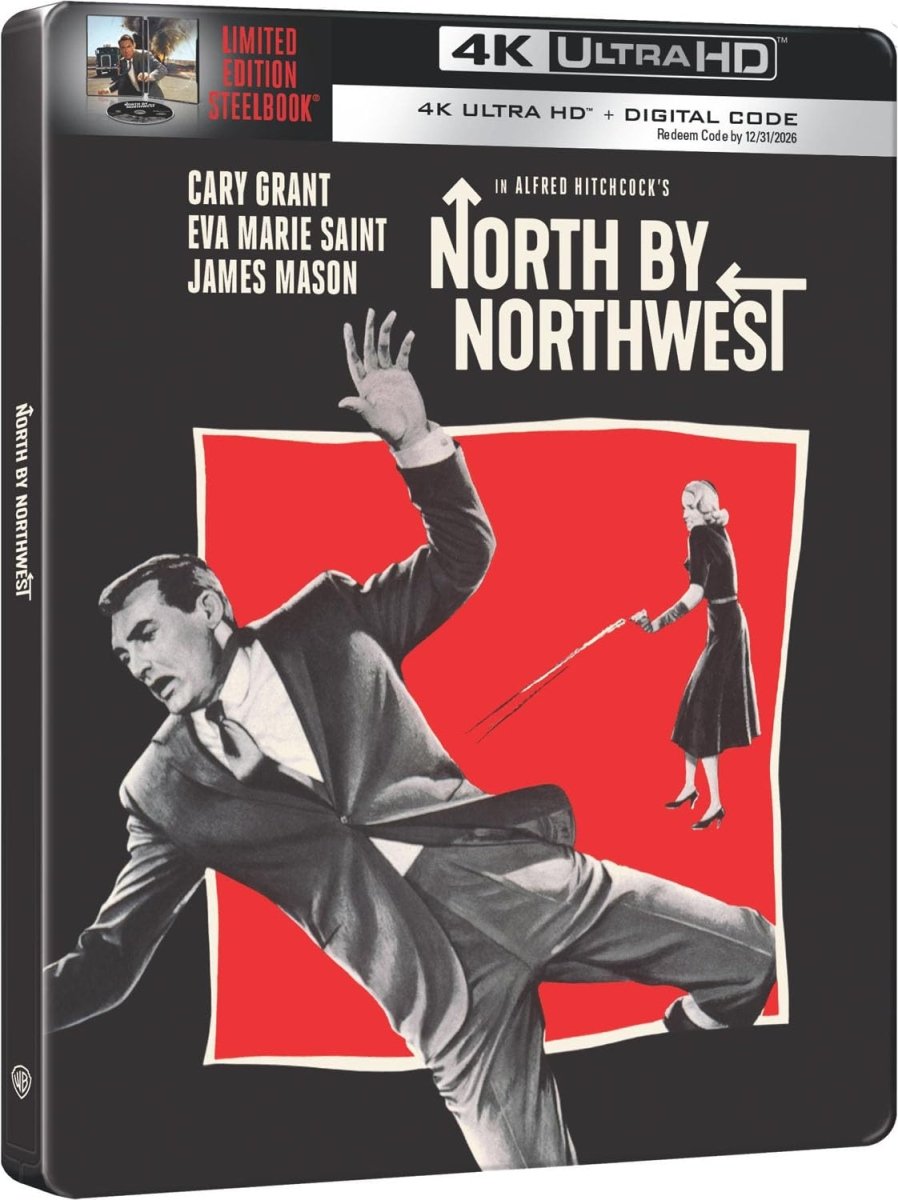North by Northwest (4K UHD, Limited Edition Steelbook) - New 4K UHD