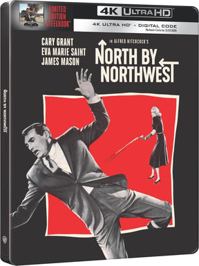 North by Northwest (4K UHD, Limited Edition Steelbook) - New 4K UHD