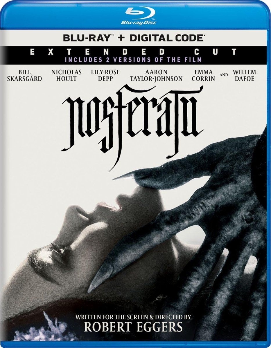 Nosferatu (2024, Blu - Ray) w/SLIP - New Blu - Ray