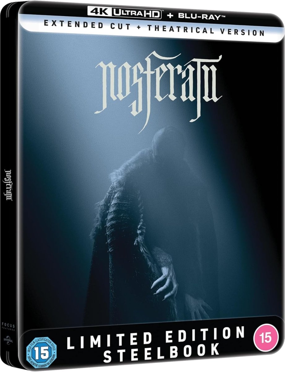 Nosferatu (UK 4K UHD, Limited Edition Steelbook, Region Free/B) - New 4K UHD