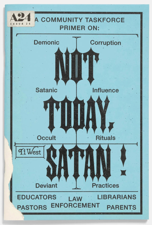 Not Today, Satan! (Zine by Ti West) - Books