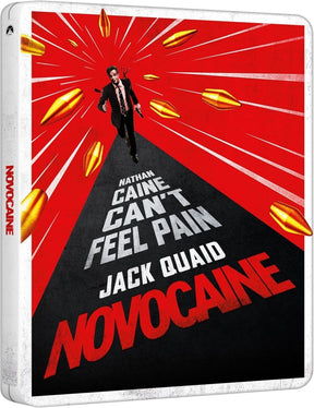 Novocaine (4K UHD, UK Limited Edition Steelbook, Region Free/B) - New 4K UHD