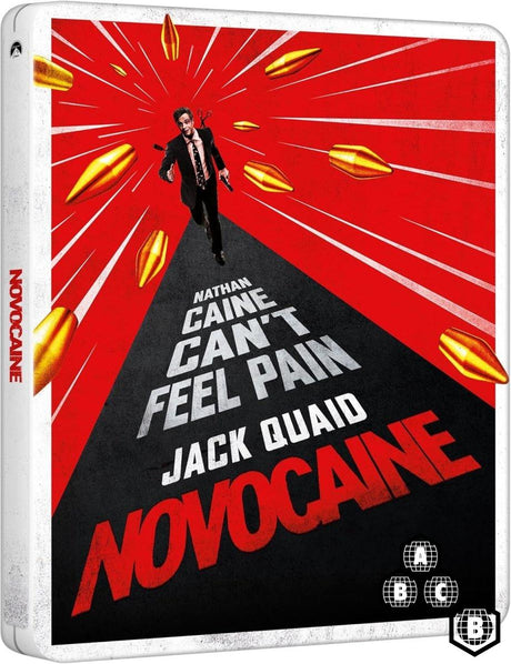 Novocaine (4K UHD, UK Limited Edition Steelbook, Region Free/B)