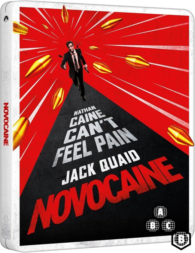 Novocaine (4K UHD, UK Limited Edition Steelbook, Region Free/B)