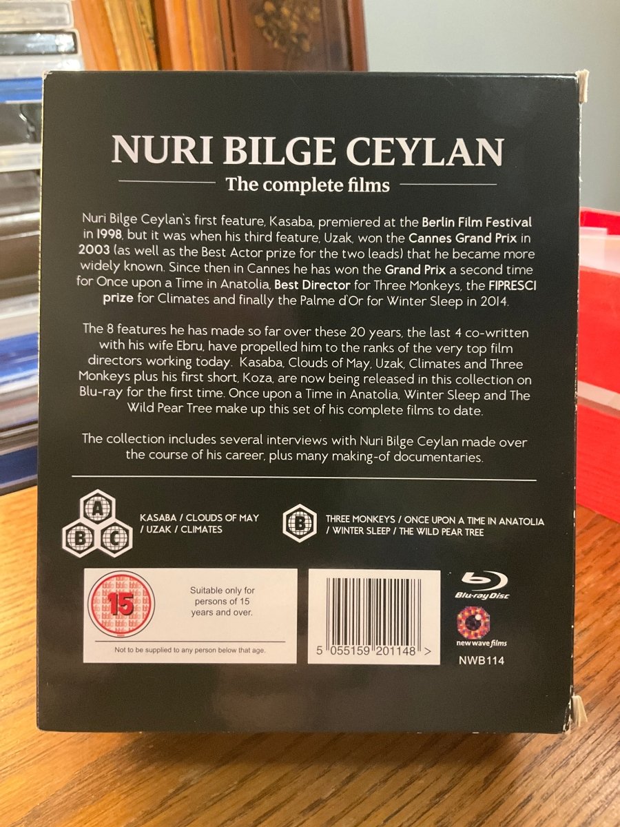 Nuri Bilge Ceylan - The Complete Films (REGION FREE/ B) USED