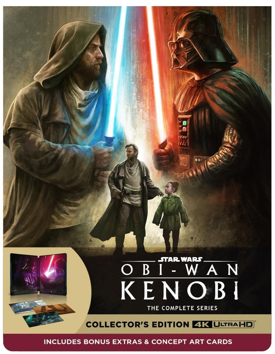 Obi - Wan Kenobi: The Complete Series (4K UHD, Collector's Edition Steelbook) - New 4K UHD