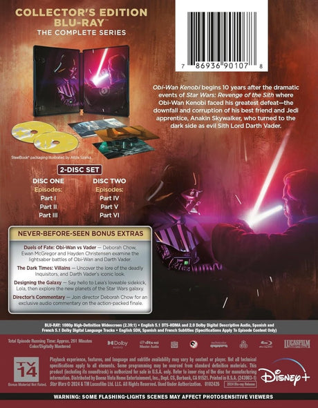 Obi-Wan Kenobi: The Complete Series (Blu-Ray, Collector's Edition Steelbook)