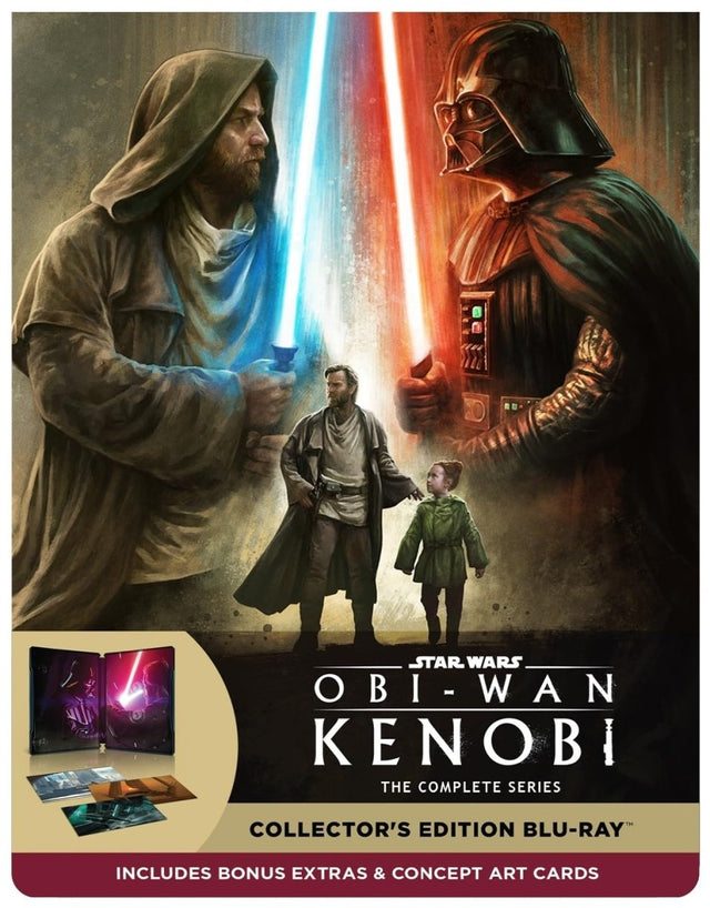 Obi - Wan Kenobi: The Complete Series (Blu - Ray, Collector's Edition Steelbook) - New Blu - Ray