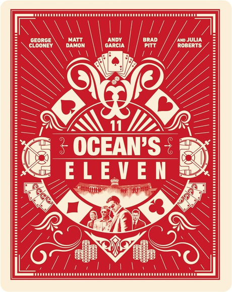 Ocean's Eleven (4K UHD, Limited Edition Steelbook, Region Free) - New 4K UHD