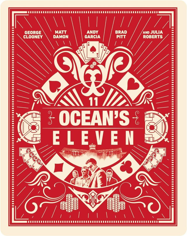 Ocean's Eleven (4K UHD, Limited Edition Steelbook, Region Free) - New 4K UHD