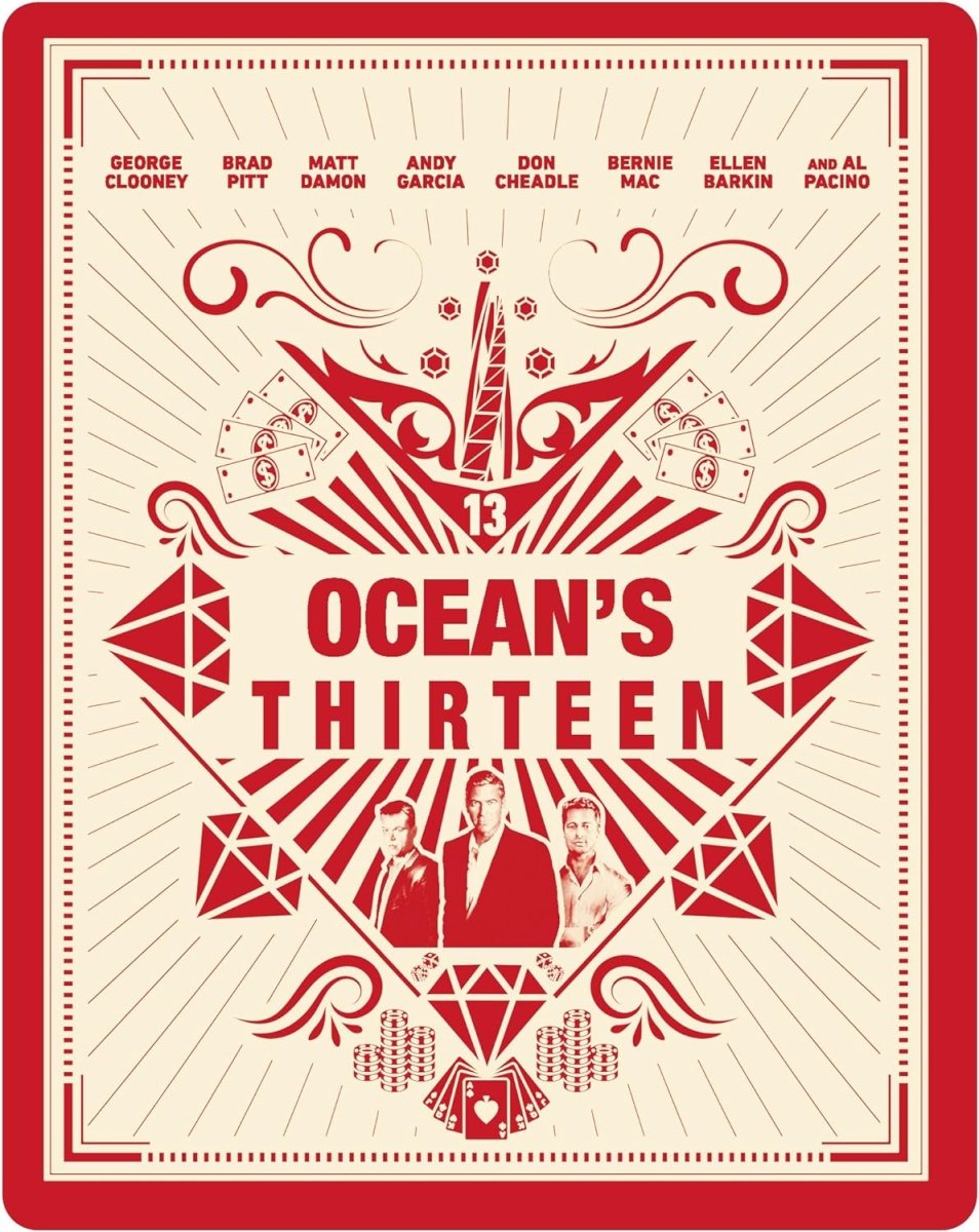 Ocean's Thirteen Steelbook (4K UHD, Region Free) DAMAGED