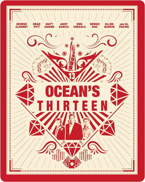 Ocean's Thirteen Steelbook (4K UHD, Region Free) DAMAGED