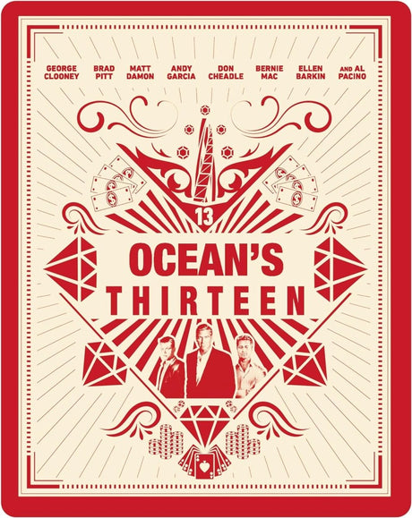 Ocean's Thirteen Steelbook (4K UHD, Region Free) DAMAGED