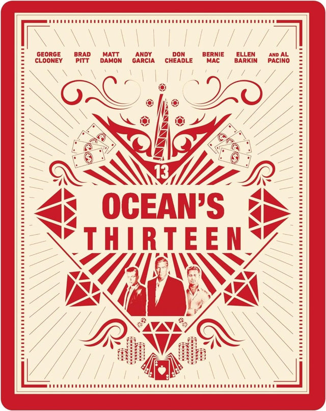 Ocean's Thirteen Steelbook (4K UHD, Region Free) DAMAGED