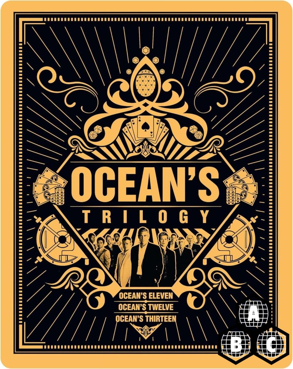 Ocean's Trilogy (4K UHD, Limited Edition Steelbook, Region Free