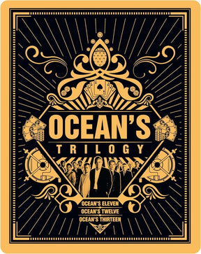 Ocean's Trilogy (4K UHD, Limited Edition Steelbook, Region Free) - New 4K UHD