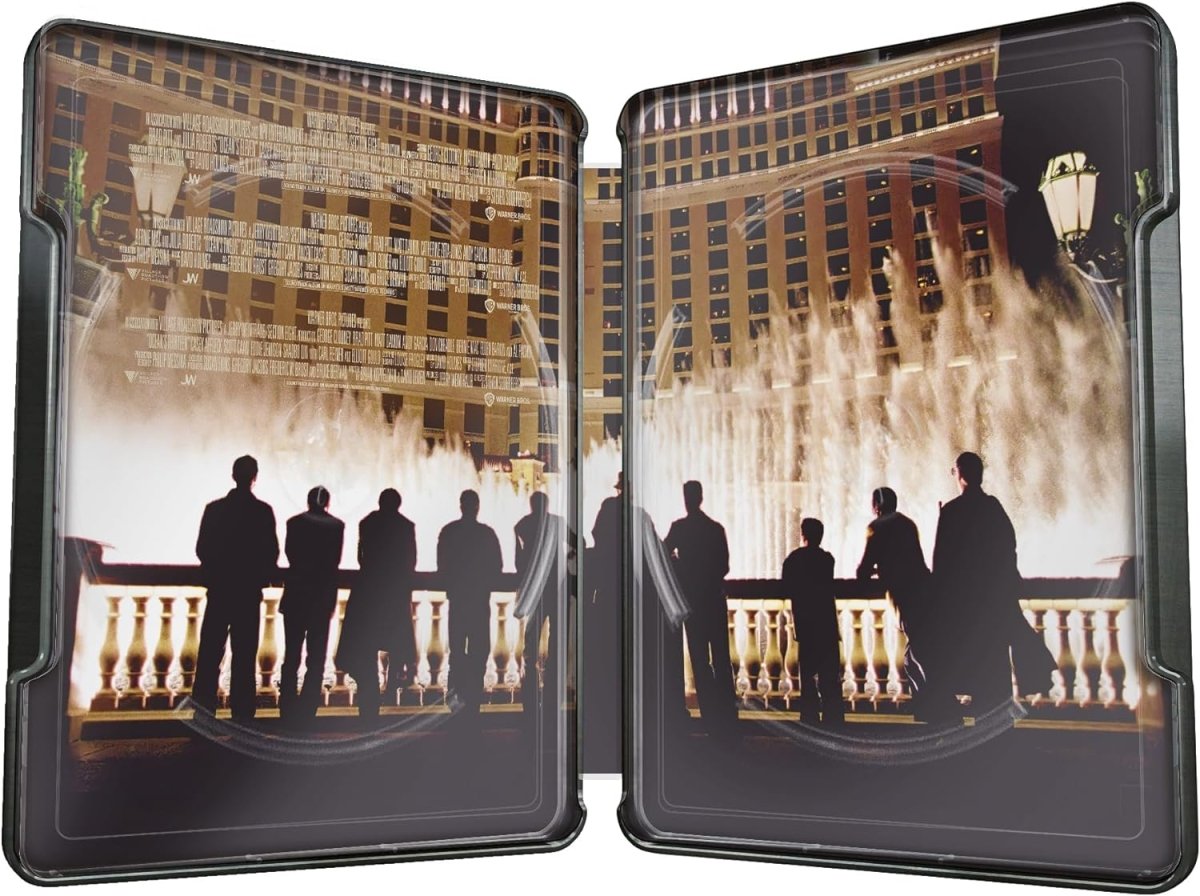 Ocean's Trilogy (4K UHD, Limited Edition Steelbook, Region Free) - New 4K UHD