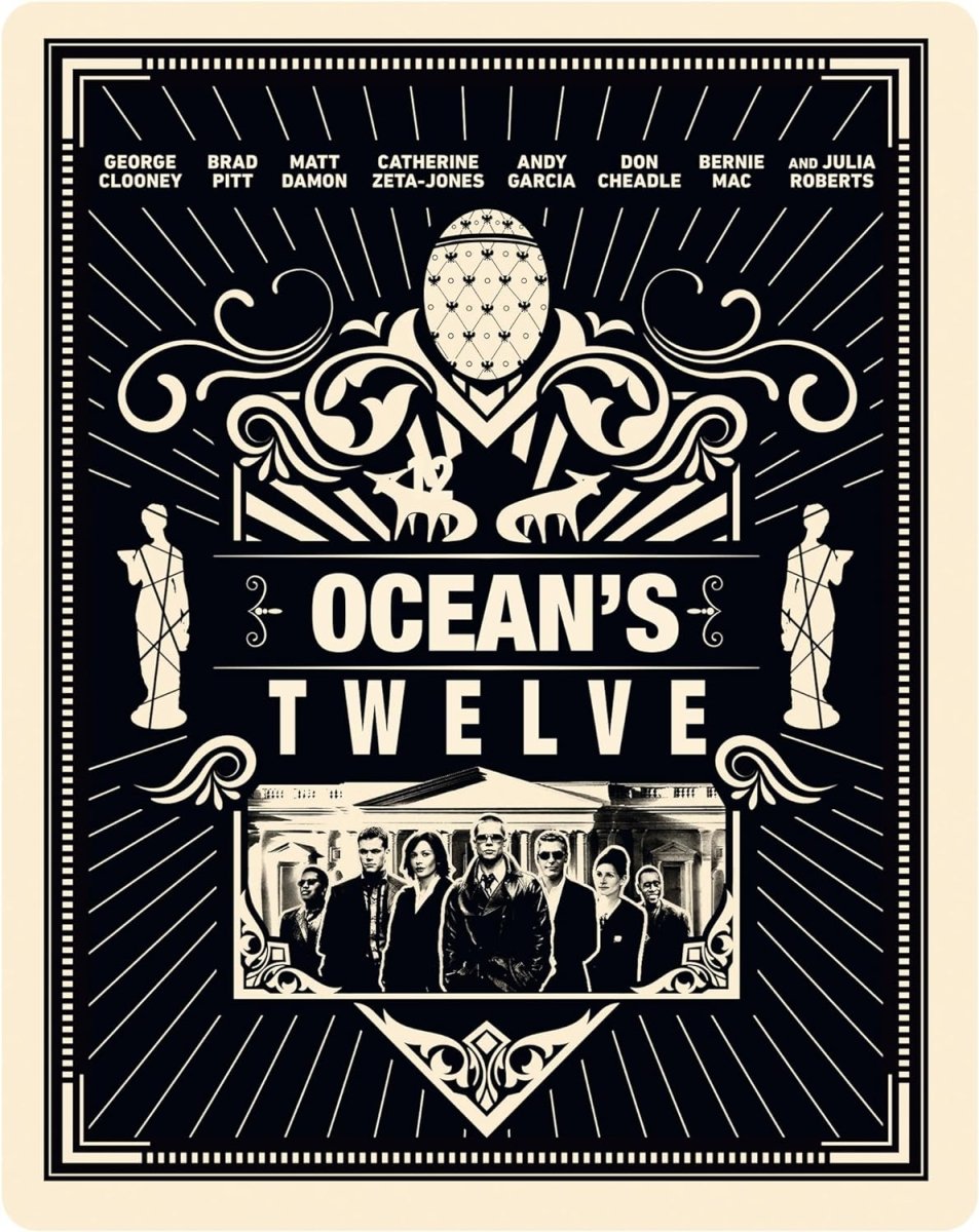 Ocean's Twelve (4K UHD, Limited Edition Steelbook, Region Free) - New 4K UHD