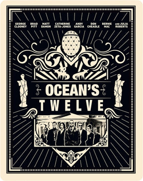 Ocean's Twelve (4K UHD, Limited Edition Steelbook, Region Free) - New 4K UHD