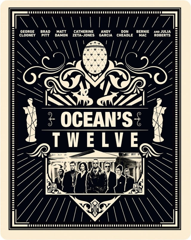 Ocean's Twelve (4K UHD, Limited Edition Steelbook, Region Free) - New 4K UHD