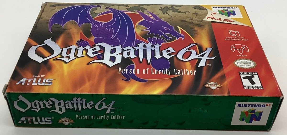 Ogre Battle 64: Person of Lordly Caliber Nintendo 64 USED - Video Games - Nintendo 64
