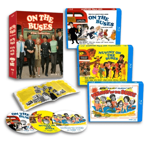 On the Buses Film Collection (Limited Edition, Region Free) - New Blu - Ray