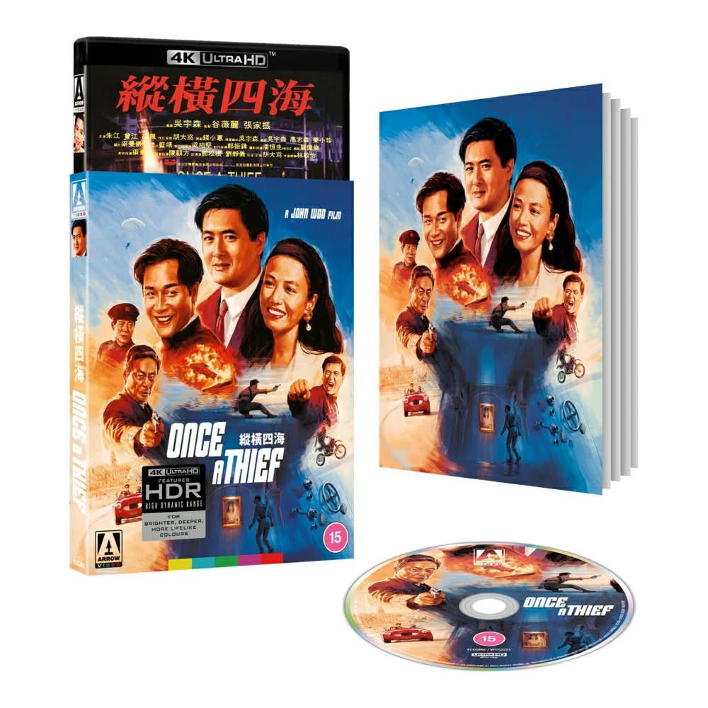Once a Thief (4K UHD, Arrow UK Limited Edition, Region Free)