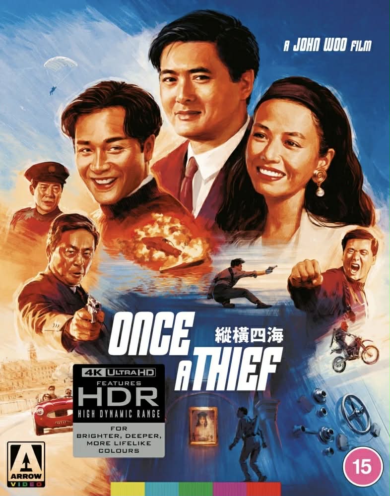 Once a Thief (4K UHD, Arrow UK Limited Edition, Region Free)