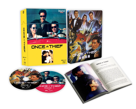 Once a Thief (4K UHD, Imprint Limited Steelbook + Hardbox Edition, Region Free)