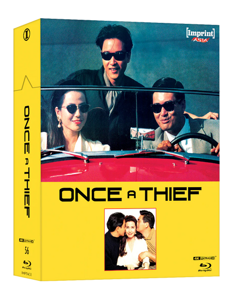 Once a Thief (4K UHD, Imprint Limited Steelbook + Hardbox Edition, Region Free)
