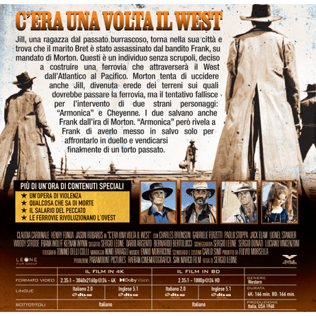 Once Upon a Time in the West (4K UHD, Italian '4Kult' Edition, Region Free/B)