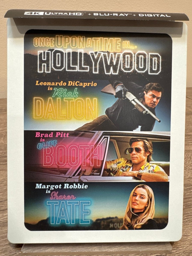 Once Upon a Time in... Hollywood (4K UHD, Steelbook) USED