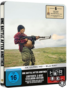 One Battle After Another (4K UHD, German Limited Edition Steelbook, Region Free/B)
