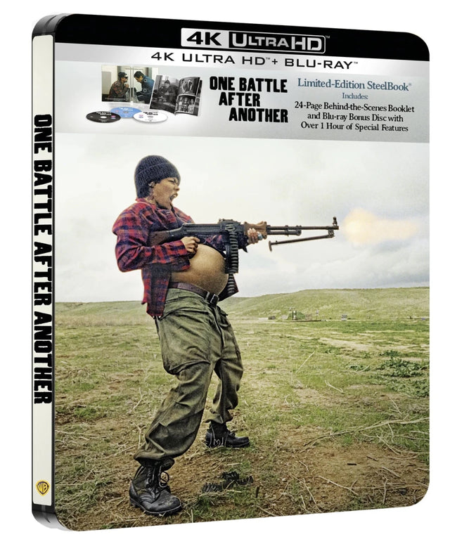 One Battle After Another (4K UHD, UK Limited Edition Steelbook, Region Free) - New 4K UHD