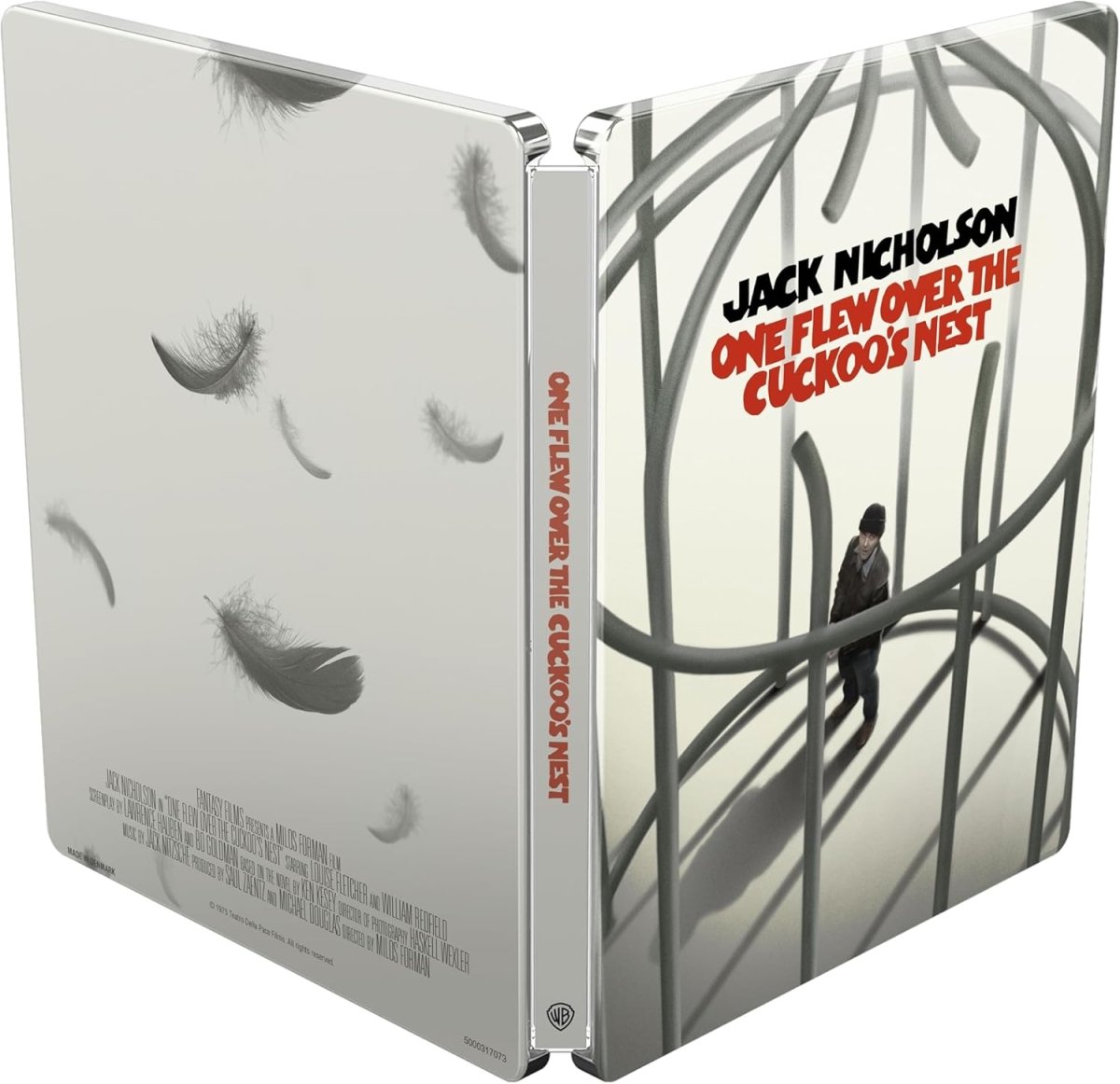 One Flew Over the Cuckoo's Nest (4K UHD, UK LE Steelbook, Region Free) - New 4K UHD