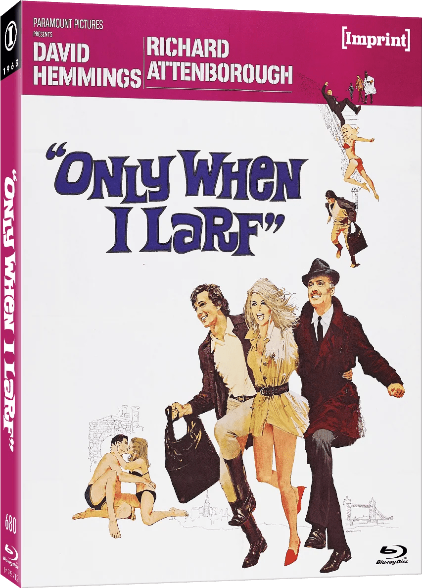 Only When I Larf (Limited Edition, Region Free) w/SLIP - New Blu-Ray
