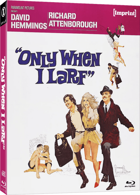Only When I Larf (Limited Edition, Region Free) w/SLIP - New Blu-Ray
