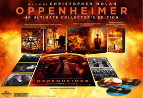 Oppenheimer (UK 4K UHD, Limited Ultimate Collector's Edition Steelbook, Region Free/B) - New 4K UHD