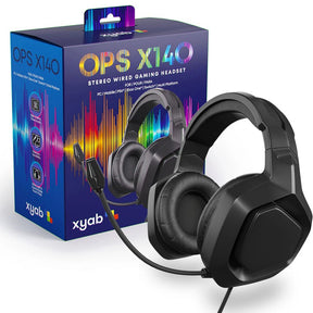 OPS X140 Wired Gaming Headset NEW - Video Games - Various Formats