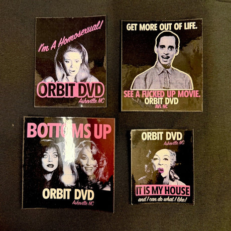 Orbit DVD Pride 2026 Sticker Pack