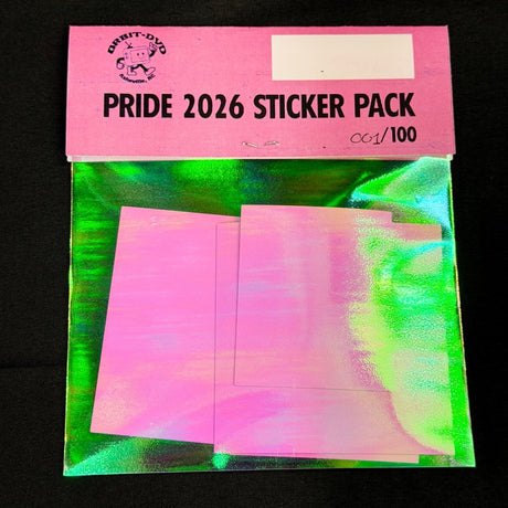 Orbit DVD Pride 2026 Sticker Pack