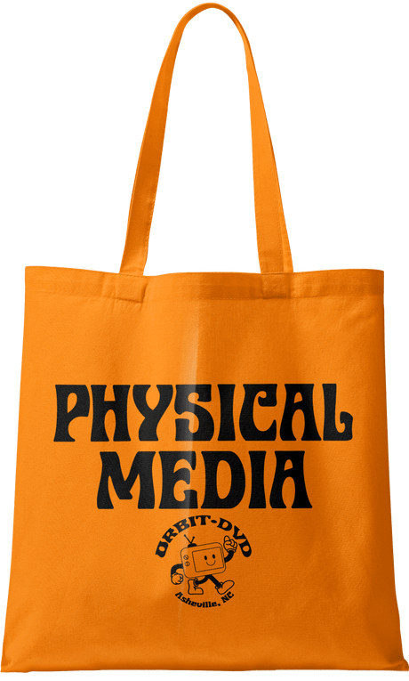 Orbit "Physical Media" Tote Bag - Halloween 2026