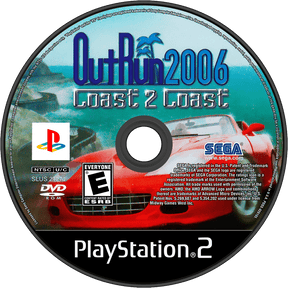 OutRun 2006 Coast 2 Coast Playstation 2 LOOSE - Video Games - Playstation 2