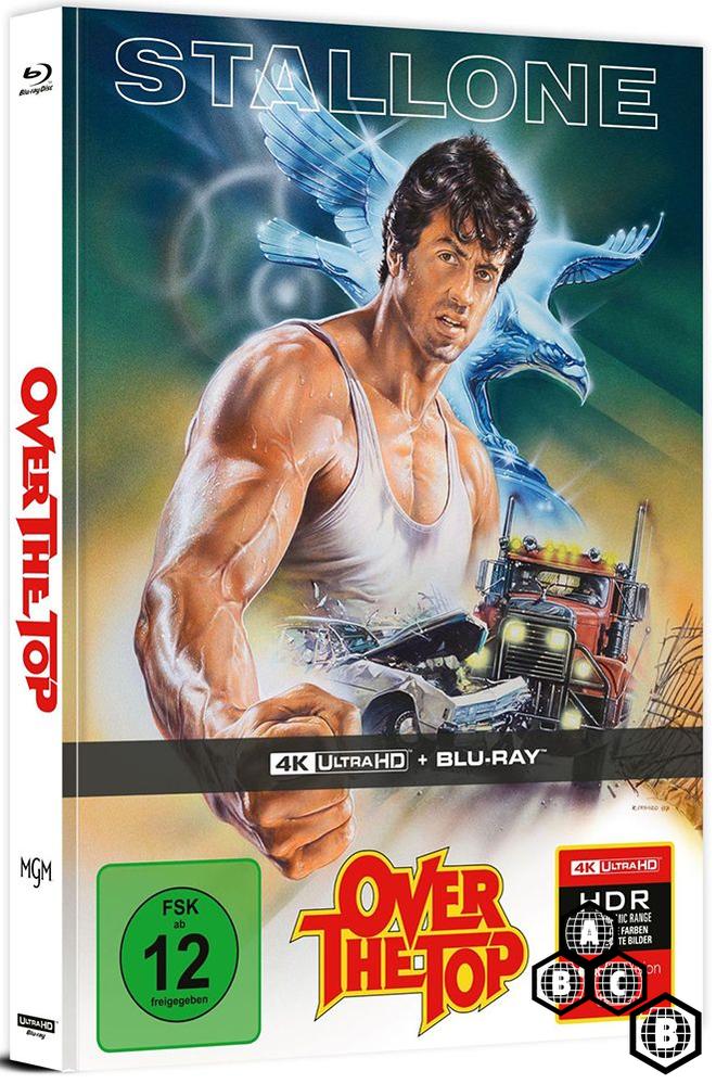 Over the Top (4K UHD, Limited Edition German Mediabook, Region Free/B) - New 4K UHD