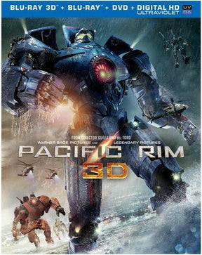 Pacific Rim (Bluray 3D/BluRay/DVD COMBO) USED