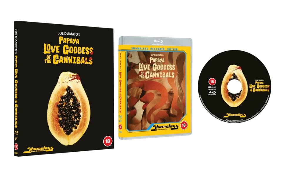 Papaya, Love Goddess of the Cannibals (Limited Edition, Region Free) w/SLIP - New Blu - Ray