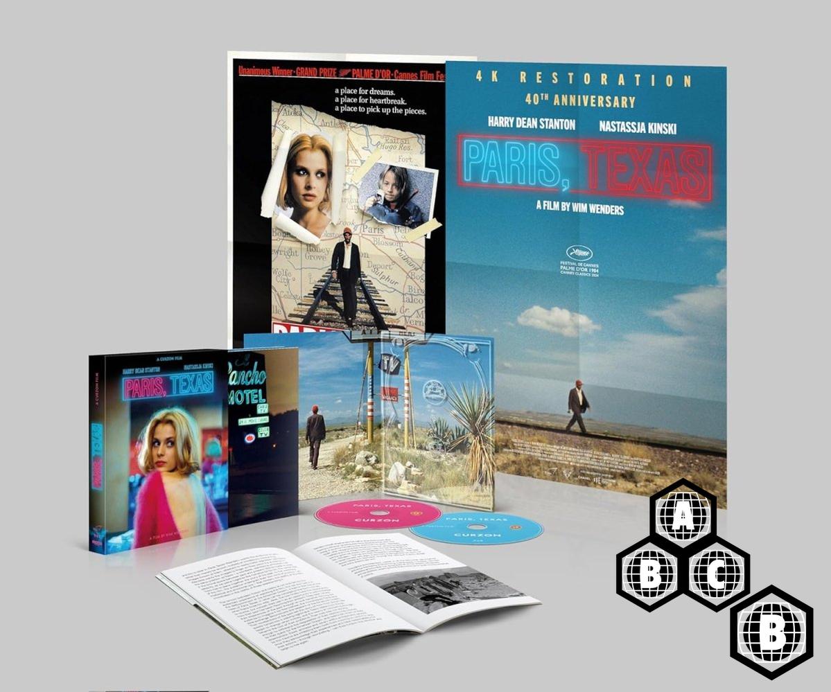 Paris, Texas (Curzon, 4K UHD, Limited Edition, Region Free/B