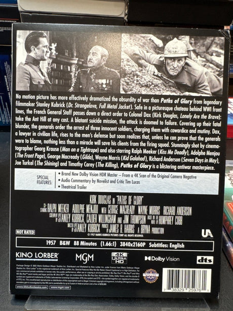 Paths of Glory (4K UHD) W/SLIP USED - Used 4K UHD