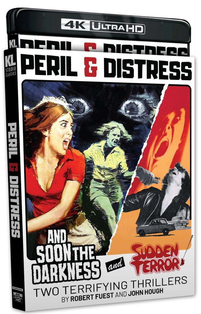 Peril & Distress: And Soon the Darkness / Sudden Terror (4K UHD) w/SLIP - New 4K UHD