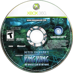Peter Jackson's King Kong XBOX 360 LOOSE - Video Games - XBOX 360